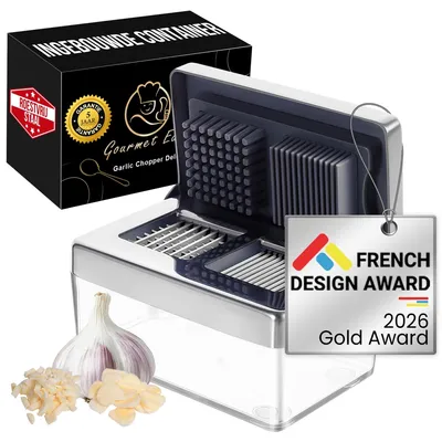 Obrázok produktu pre 2-v-1 Mini sekáč na cesnak a zázvor