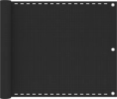 Produktbild von The Living Store Balkonsichtschutz HDPE 75x400 cm Anthrazit