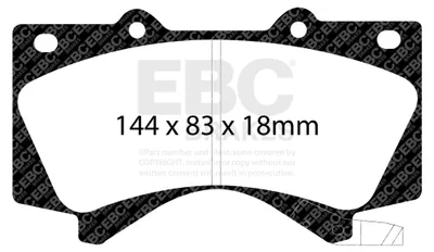 Obrázok produktu pre EBC Sada brzdových doštičiek ULTIMAX2 Predná Lexus Toyota 04465-0C020