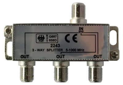 Produktbild von KREI Verteiler 3-fach VT 2243 - A 5-1218 MHz Class A