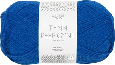 Produktbild von Sandnes Tynn Peer Gynt 50g - Norwegische Wolle 6046 jolly blue