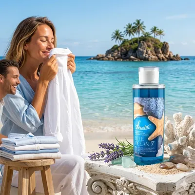 Immagine prodotto di Profumo per il bucato L’ousia Blue Ocean 200 g – concentrato, a lunga durata, fino a 80 lavaggi