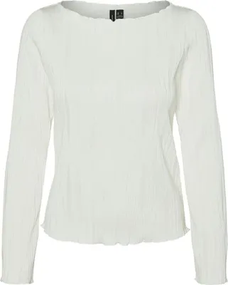 Produktbild von Vero Moda Asta Langarmbluse Weiß XL Damen Weiß XL
