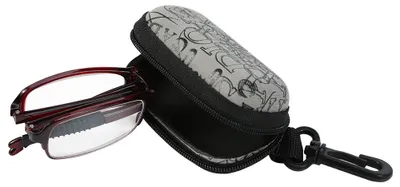Produktbild von Tragbare, leichte, faltbare Presbyopie-Glas-Lesebrille zur Linderung von Ermüdungserscheinungen (Rot 3.0)