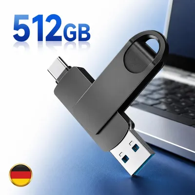 Image de Clé USB 2 en 1 de 512 Go, compatible OTG, pour appareils iOS et Android
