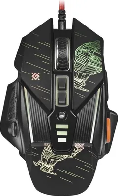 Obrázek produktu pro Defender GM-390L, Pro praváky, Optický, USB Typ-A, 3200 DPI, Černá