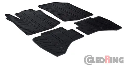 Zdjęcie produktu dla Gumowe dywaniki samochodowe Gledring do Peugeota 108 (2014–2021)