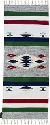 Productafbeelding van Kelim Country moderne vloerkleed, model 342, rechthoekig (60x200 cm)
