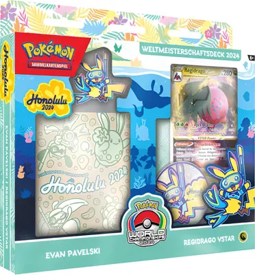 Produktbild von Pokemon Weltmeisterschaftsdeck 2024 - Evan Pavelski (Regidrago VSTAR)