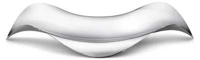 Productafbeelding van Georg Jensen COBRA OVAL Tablett Edelstahl hochglanzpoliert 3586628