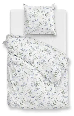 Produktbild von Zohome Bettbezug Baumwolle Amadoro - 135x200 cm + 1 Kissenbezug 80x80 cm in der Farbe White