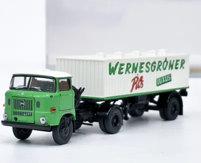 Image de IFA W 50 (1965) Bier-SZ Wernesgrüner Pils Brekina 1:87