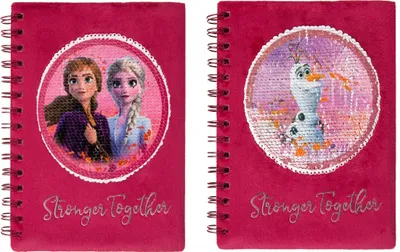 Produktbild von Undercover Notebook A5 Disney mit Pailletten gefroren