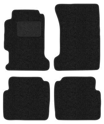Zdjęcie produktu dla Dywaniki samochodowe welurowe LUX-ANTHRA do: Honda Accord V (1993-1997, kombi, sedan) antracytowe z wzmocnieniem kierowcy, z mocowaniami