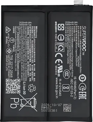 Produktbild von Clappio, Ersatzakku OnePlus 13 6000mAh Modell BLPB09, Schwarz