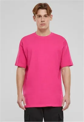 Zdjęcie produktu dla T-shirt męski Urban Classics Heavy Oversized Tee hibiskuspink - S
