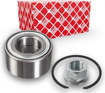 Produktbild von FEBI BILSTEIN Radlagersatz Vorne Links Vorne Rechts für NISSAN MICRA IV (K13) Schrägkugellager 72mm 174128