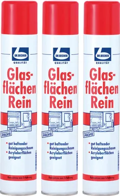 Produktbild von Dr. Becher Glasflächen Reiniger 500ml Fensterreiniger (3er Pack)