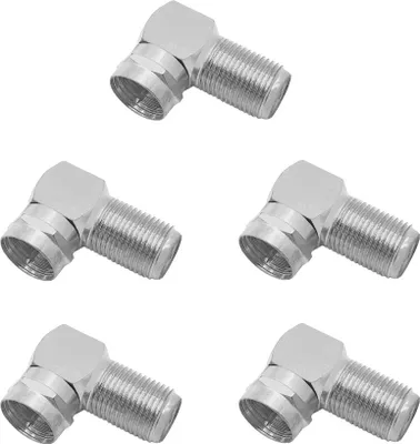 Produktbild von ARLI 5x Sat F-Winkelstecker – 90° Winkeladapter F-Kupplung auf F-Stecker für Koaxkabel SAT Receiver LNB