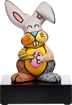 Obrázek produktu pro Goebel Romero Britto Grey Rabbit