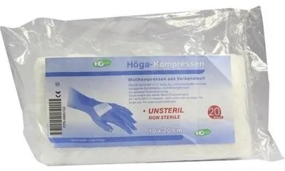 Zdjęcie produktu dla Kompresy Höga 10x20cm niesterylne 20 szt