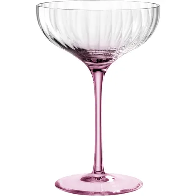 Produktbild von Leonardo Poesia Champagnerschale 6er Set, spülmaschinengeeignete Sektgläser, Champagnergläser, Höhe 16 cm, 260 ml, rosé, 022380