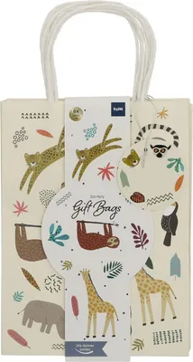 Produktbild von Folat 68317, Geschenktasche, Papier, Mehrfarbig, 200 mm, 270 mm, 6 Stück(e)