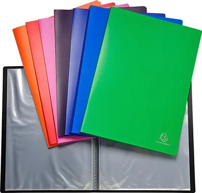 Produktbild von EXACOMPTA Sichtmappe (Verkaufseinheit: 10) A4 Standard 20H so 666434 3130630088202