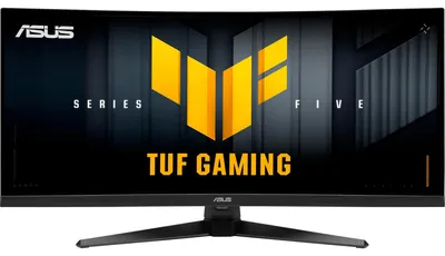 Produktbild von ASUS TUF Gaming VG34WQ5A, 86,4 cm (34"), 3440 x 1440 Pixel, Wide Quad HD, LCD, 1 ms, Schwarz