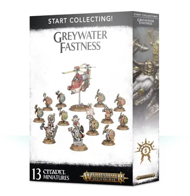 Immagine prodotto di Nano Inizia a collezionare! Digiuno d'acqua grigia Warhammer