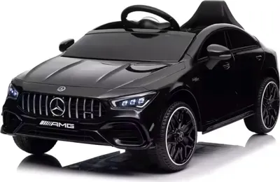 Produktbild von Kinder Elektroauto Mercedes CLA 45s AMG, Motoren+LED+Audio+EVA+FB schwarz