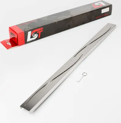 Produktbild von Duschrinne Duschrost Ablaufabdeckung Abdeckgitter 900 x 70 mm Wellen Stromlinie