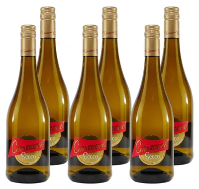 Produktbild von Consecco Secco Frizzante -trocken- (6 x 0,75L)
