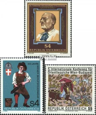 Produktbild von Briefmarken Österreich 1986 Mi 1860,1861,1862 (kompl.Ausg.) postfrisch Sondermarken