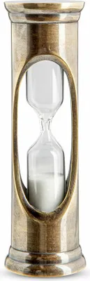 Produktbild von Authentic Models Sanduhr Bronzed 3 Minuten, Zeitmesser, Messing, Glas, HG001B