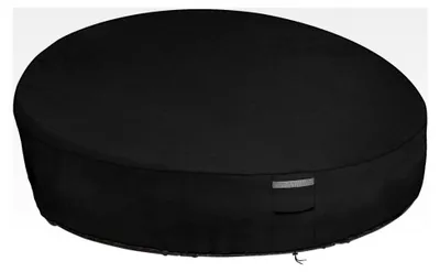 Produktbild von Schutzhülle für Sonneninsel mit Belüftungsöffnung, wasserdicht, winddicht, UV-beständig, aus robustem Oxford-Gewebe, Abdeckplane für Liegeinsel, Garteninsel (190x90/50cm) Schwarz