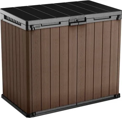 Obrázek produktu pro Keter K259119, Obdélníkový, Hnědá, Nádoba na odpadky, 1410 l