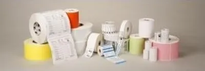 Produktbild von Zebra Z-Perform 1000D, Weiß, Selbstklebendes Druckeretikett, Gestanztes Etikett, Rolle, Papier, Thermodirekt