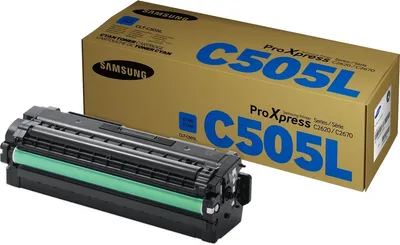 Produktbild von HP ersetzt Samsung CLT C505L Cyan Tonerpatrone
