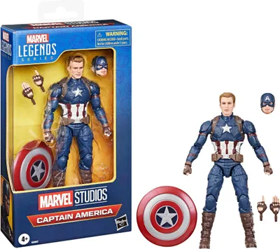 Obrázok produktu pre Marvel Legends Series Captain America, 4 rok / roky, Viacfarebný