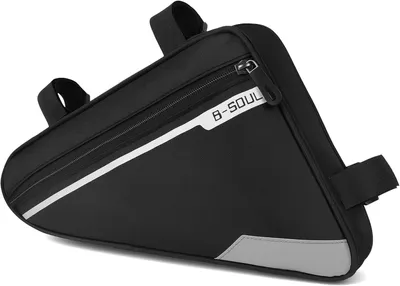 Obrázok produktu pre Bicyklová taška na rám 29x20x5 cm, vodotesná, čierna, pre horský bicykel