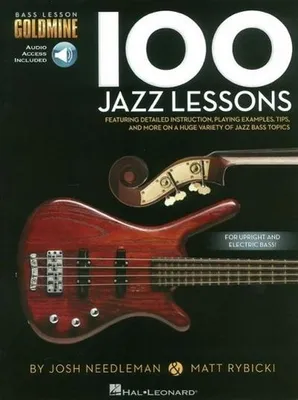 Produktbild von 100 Jazz Lessons Bass Lesson Goldmine Series Book/Online Audio