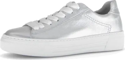 Produktbild von Gabor (0) Sportliche Schnürschuhe Weiblich 31393931343035 Silber 38 EU
