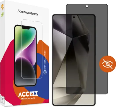 Immagine prodotto di Samsung Galaxy S25 Ultra Screenprotector: Accezz Gehard glas Privacy Screenprotector - Trasparente