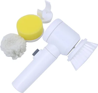Obrázek produktu pro Elektrické čisticí kartáče 5 v 1 Magic na baterie pro kuchyň, koupelnu, vanu, sprchový kout, dlaždice, koberce, bidet, pohovku