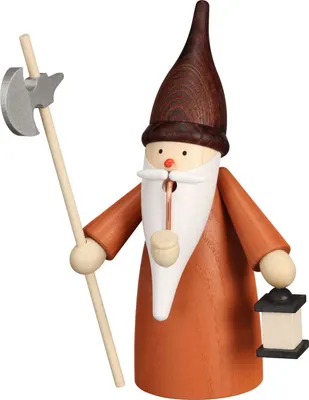 Produktbild von Räuchermännchen Wichtel Traditionswichtel, Typ:Nachtwächterwichtel