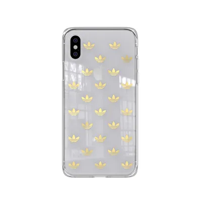 Immagine prodotto di adidas Originals Cover posteriore compatibile con iPhone X, iPhone Xs - Trasparente
