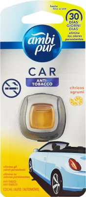 Immagine prodotto di Deodorante per auto monouso #Anti-Tabacco 125 gr