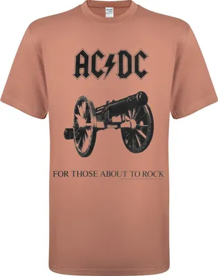 Obrázok produktu pre AC/DC For Those about to rock Brown pánske tričko