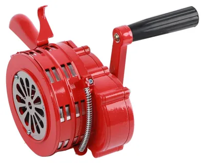Notfallalarm Handkurbel, Sirene, 120 dB, 1320 ft Reichweite, tragbar